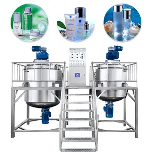 stainless steel 500L liquid soap mixer/shampoo making machine/liquid mixing reactor