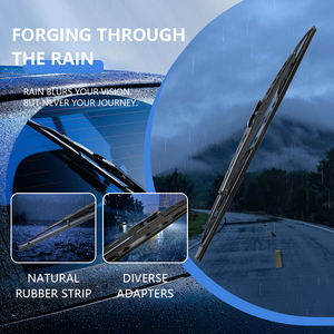Balais d'essuie-glace WEILONG en caoutchouc naturel avec cadre métallique en acier pour une performance fluide et silencieuse - Product Image 5