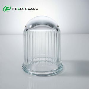 ฝาครอบโคมไฟทรงโดมแก้วบอโรซิลิเกตป้องกันการระเบิดทันสมัย FELIX GLASS ขัดเงาด้วยไฟ เป็นมิตรกับสิ่งแวดล้อม - Product Image 2
