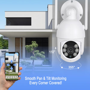 Caméra IP réseau 4K WiFi PTZ Caméra de sécurité sans fil Caméra de surveillance CCTV Vision nocturne couleur Système de sécurité - Product Image 1