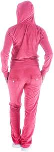 2025 New Arrival Women's <b>Long</b> <b>Sleeve</b> Active <b>Gym</b> Jogger <b>Set</b> Fitted Hooded Tracksuit Sweatsuits with Solid Pattern - Product Image 6