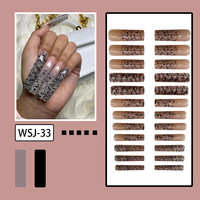 Ongles press-on extra longs bleus phosphorescents pour Halloween, motif citrouille, sorcière, fantôme, dégradé, 24 pièces, faux ongles de luxe pour femmes, fête