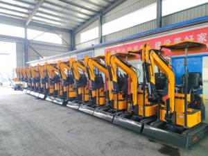 Mini excavadora Precio favorable de marcas chinas de 1,2 toneladas con componentes centrales Bomba de motor Koop a la venta - Product Image 5