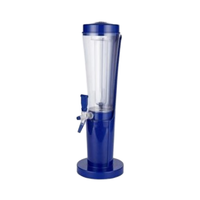 Tour de bière froide haut de gamme personnalisée Bière à pression portable Distributeur de vin rouge avec robinet Machine à boissons de bureau Mini baril de bière