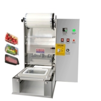 Machine d'emballage alimentaire à emporter de haute qualité plateau manuel très efficace Machine de scellage de boîte à lunch scellant de plateau commercial