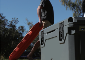 Refroidisseur en gros 75QT glacière isotherme avec roues stockage multifonctionnel bière glacée glacière ensemble de boîtes isothermes - Product Image 6