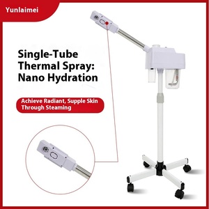 Vaporisateur Facial Ionique à l'Ozone et Vapeur Chaude avec Fonction Humidificateur, Appareil à Vapeur Électrique sur Pied pour Maison et Voiture, Prise US - Product Image 3