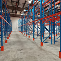 Étagères industrielles robustes à plusieurs niveaux pour le stockage de marchandises lourdes en entrepôt