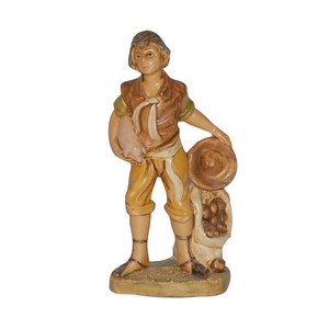 เชพเพิร์ด วิท พิก โมด ลักซ์ ทำจากพลาสติกเอฟเฟคท์ไม้ สูง 10 ซม. - Product Image 1