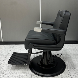 Fauteuil de Barbier de Luxe, Chaise de Salon de Coiffure Réglable en Hauteur avec Pompe Durable, Couleur Personnalisable, Idéal Hôtels et Usines - Product Image 5