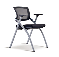 Mobilier de bureau commercial Vente en gros Fauteuil en maille Chaise de salle de réunion empilable Chaises de conférence pliantes"