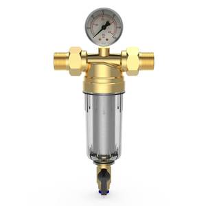 ไส้กรองทองเหลืองหมุนได้100ไมครอนใช้กรองน้ำทั้งบ้านนำกลับมาใช้ใหม่ได้ระบบ<span class=keywords><strong>การ</strong></span><span class=keywords><strong>กรอง</strong></span>ล่วงหน้าสำหรับน้ำในเมือง/บ่อน้ำ - Product Image 2