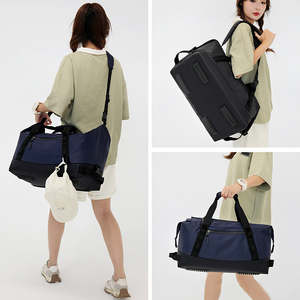 Nouveau design 2 en 1 sac à dos étanche sec humide séparé Sports de plein air voyage fourre-tout polochon gym formation équipe fitness sac sac à dos - Product Image 5