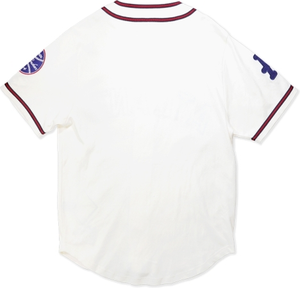 Camiseta de Béisbol Blanca de Moda Personalizada al por Mayor de Fábrica Tontons, Ropa Deportiva Urbana Personalizada con Etiquetas Impresas, 100% Poliéster - Product Image 6