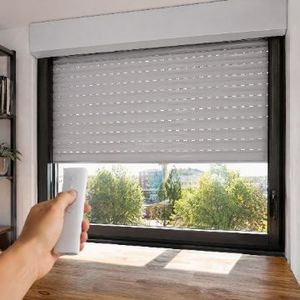 Store banne électrique pour fenêtre, idéal pour la maison, le balcon, la terrasse, la villa, la cuisine, le bureau - Product Image 5