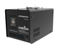 Régulateur de tension pour servomoteur AC série PITBULL SVD, monophasé 220V, affichage LED, matériau cuivre, usage SVC, 99%, 2 ans de garantie