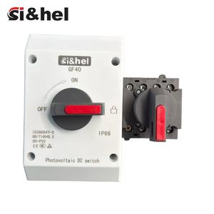 Interruptor de Aislamiento Solar Fotovoltaico Si&hel GF40-40, Interruptor de CC para Exteriores, 4P, 1200V, <span class=keywords><strong>32A</strong></span>, 50Hz/60Hz, Manija Giratoria, Caja Impermeable IP66 - Product Image 6