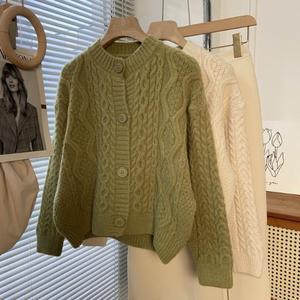 <span class=keywords><strong>Cardigan</strong></span> Versatile da Donna, Nuovo Stile di Capospalla, Top Elegante, Lavorato a Maglia in Tinta Unita per Effetto Snellente - Product Image 5