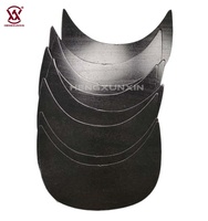 Visière plate en plastique PET pour casquette de baseball, accessoire de casquette, taille personnalisée en usine, classique et durable