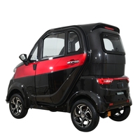 Scooter Électrique Adulte Abordable Mini Mobilité VE Auto Enclos 4 Roues, Voiture Électrique Sans Permis de Conduire