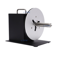 Imprimante d'étiquettes portable semi-automatique avec enrouleur de rouleaux sans tambour pour sacs, cartons et bouteilles