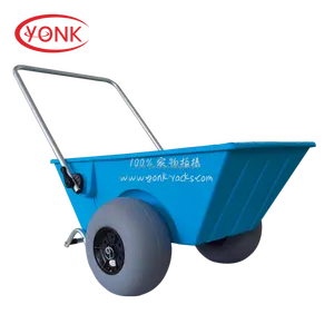 Yonk Strand Band Trolley Strandbandenwagen Hand Strandwagons Met 12Inch Ballonwiel