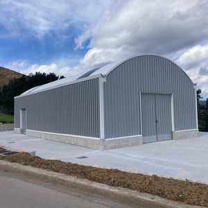Garaje de Estructura de Acero de Alta Resistencia al Viento con Anclaje Reforzado para Uso en Talleres y Cocheras en Ubicaciones Expostas - Product Image 2