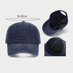Six Panel Cap Low Profile Washed Cotton Pigment Dyed Golf Dad Hat Baseball Caps for Men Women - Product Image 2