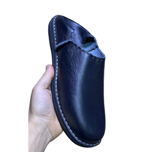 Pantuflas Babouche de Cuero Marroquí Hechas a Mano de Primera Calidad con Suela Antideslizante para Hombre y Mujer, Venta al Por Mayor, Tradicionales - Product Image 1