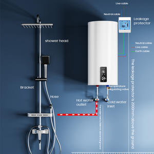 <span class=keywords><strong>Chauffe</strong></span>-<span class=keywords><strong>eau</strong></span> électrique mural à accumulation écoénergétique 10L-100L pour douche de salle de bain - Product Image 5