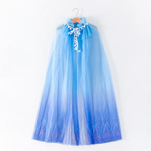 <span class=keywords><strong>Costume</strong></span> de cape longue de princesse Elsa pour Halloween, <span class=keywords><strong>carnaval</strong></span>, Noël, cosplay, déguisement pour les petites filles - Product Image 4