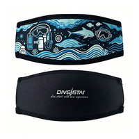 DIVESTAR Harga Pabrik Kustom Layanan OEM Penutup Tali Masker Selam Bahan Neoprene 3mm Ramah Lingkungan dan Bernapas