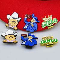 Épinglette de chapeau en émail avec logo personnalisé, motif livre mexicain, plaqué or, tailles sur mesure pour collection d'art