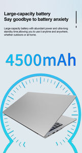 Portátil <span class=keywords><strong>de</strong></span> 15.6 Pulgadas, Intel N100, 8GB RAM, 256GB, Windows 11, <span class=keywords><strong>para</strong></span> Negocios, Diseño, Dibujo, Toma <span class=keywords><strong>de</strong></span> Notas, Súper Económico - Product Image 4