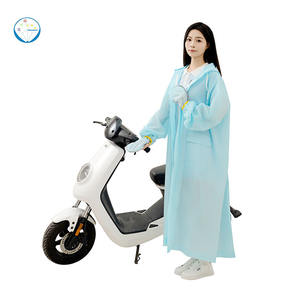 เสื้อกันฝนสำหรับผู้ใหญ่กันน้ำกันลมกระเป๋าเป้สะพายหลัง - Product Image 4