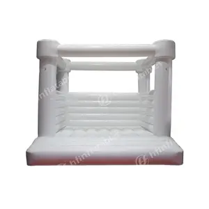 8 X Slide Ball Pit Custom Size Wedding White Bounce House With Table And Chairs