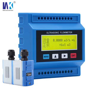 DN50 2インチ温水パイプラインクランプオン超音波水流量計価格デジタルディーゼル燃料油パイプセンサーデータロガーRS485 - Product Image 1