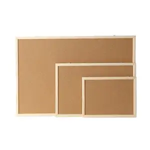 Nhà máy tùy chỉnh khung gỗ treo tường bản tin Pin thông báo corkboards tin nhắn bảng nút chai bảng thông báo