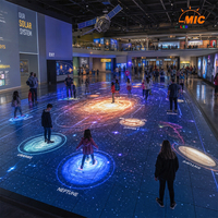 Panel LED Interactivo MICLED Digital para Piso, P2.6 P3.91, para Museos de Ciencia, Planetarios, Exposiciones, Proveedor de Fábrica