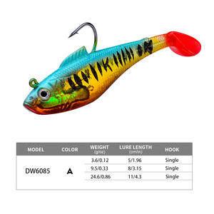 Esca Morbida in Silicone a Coda a T per la Pesca di Spigole in <span class=keywords><strong>Mare</strong></span> e da Barca - Product Image 6
