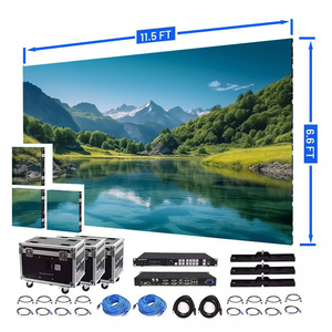 Pantalla LED P3.91 de 8 pies x 10 pies, Pantalla LED de Alta Definición, Conjunto Completo de Video Wall LED para Exteriores, Pantallas LED de Alquiler para Eventos, Escenarios y Exposiciones - Product Image 2