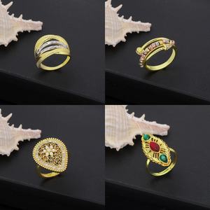 Anillo de Boda Clásico para Hombre Jxx al por Mayor, Chapado en Oro de 24K, con Incrustaciones de Circonio - Product Image 1