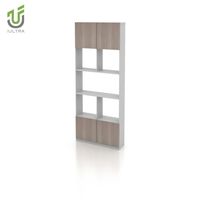 IULTRA moderne autoportant Double face diviseur de bureau personnalisé en métal bibliothèque cloison grande ouverte étagère séparateur école