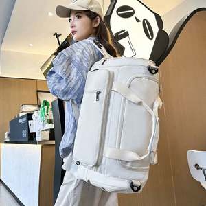 Large Capacity Waterproof Customized Gym Travel <b>Bag</b> Men Shoulder Sports Duffle <b>Bag</b> Female Portable Luggage <b>Bag</b> <b>for</b> Outdoor - Product Image 6