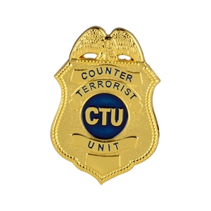 Golden Eagle lá chắn huy hiệu ctu truy cập Khủng Bố đơn vị pins 2D 3D dập nổi men tùy chỉnh chúng tôi Canada an ninh Huy hiệu pin - Product Image 1