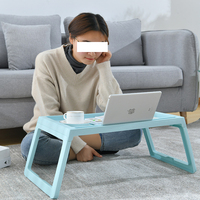 Table d'ordinateur portable pliable pour dortoir, bureau ou baie vitrée, conception légère et peu encombrante