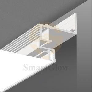 Iç dekoratif Led ışık dekoratif filmler tavan PVC kumaş gergi tavan Film gergi tavan alüminyum profil çerçeve - Product Image 2