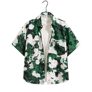 Chemise décontractée pour homme à manches courtes, imprimé floral tropical, prix de gros, chemise de plage pour la Floride, <span class=keywords><strong>Miami</strong></span>, Hawaï, souvenir - Product Image 2