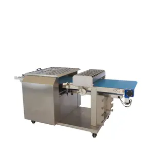 Mesin pembentuk roti croissant efisien mesin pembuat pencetak roti panggang roti pemotong adonan baguette dan mesin molder