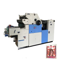 Machine d'impression offset monocouche à prix d'usine, format A2, A3, A4, machine d'impression offset